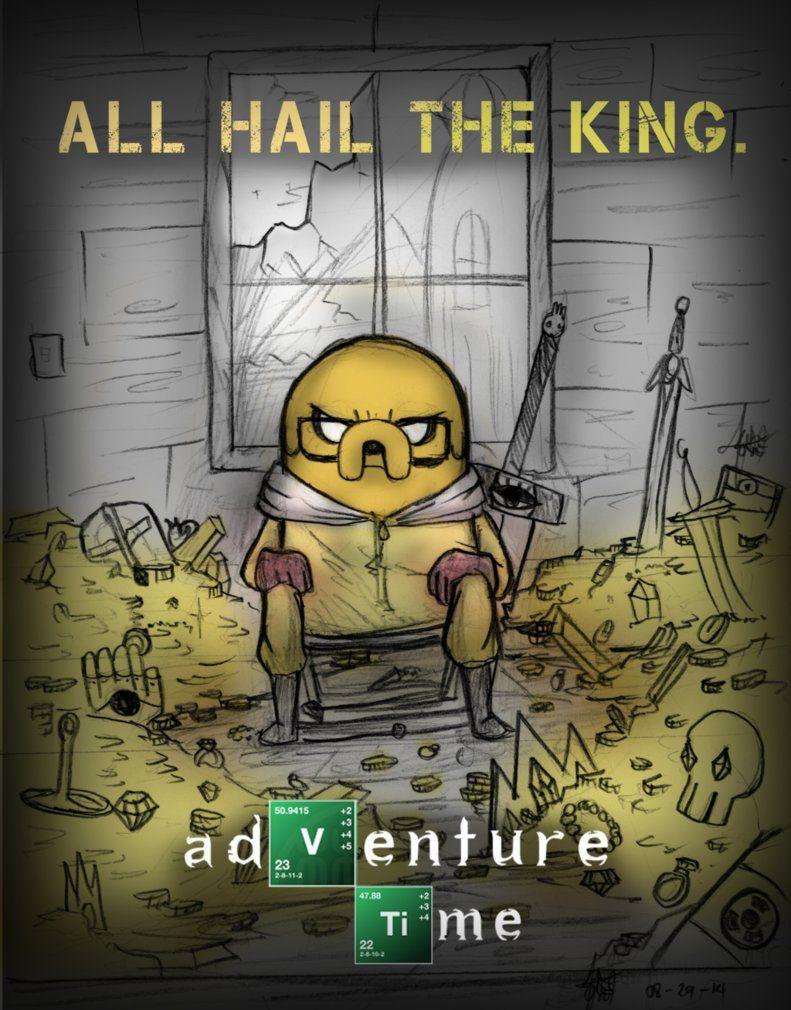 All hail the KingJake (Breaking bad poster parody)