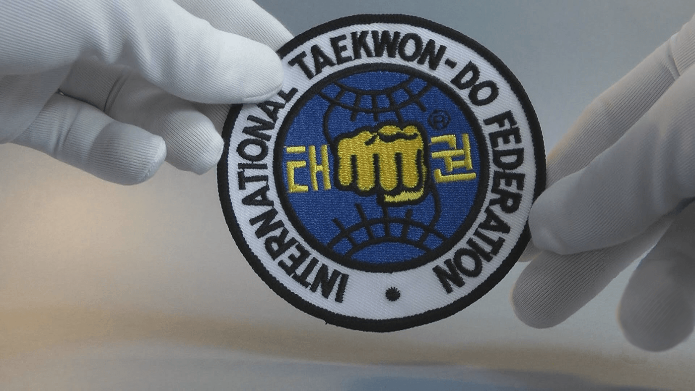 Логотип ITF. Тхэквондо ИТФ логотип. Нашивка ИТФ. O'zbekiston Taekwondo ITF logo.