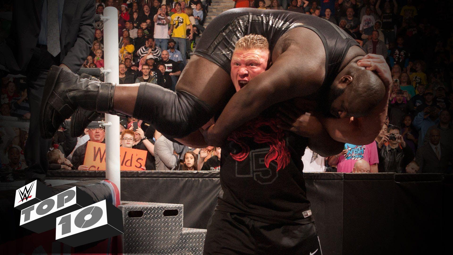 Outside The Ring Finishing Moves: WWE