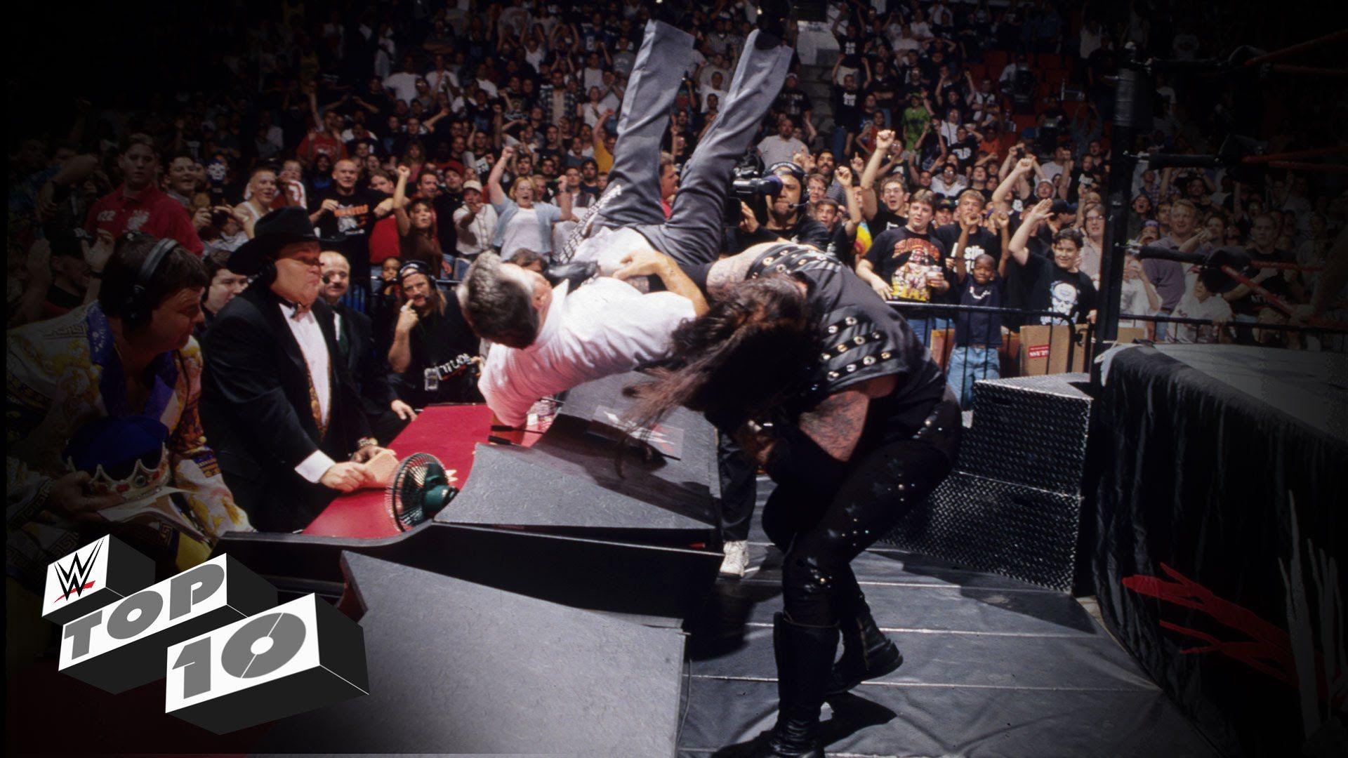 The Undertaker's Most Devastating Chokeslams: WWE