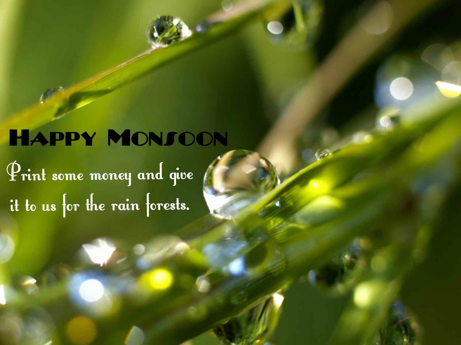 Monsoon Start Now Wishes Wallpaper, Image Download