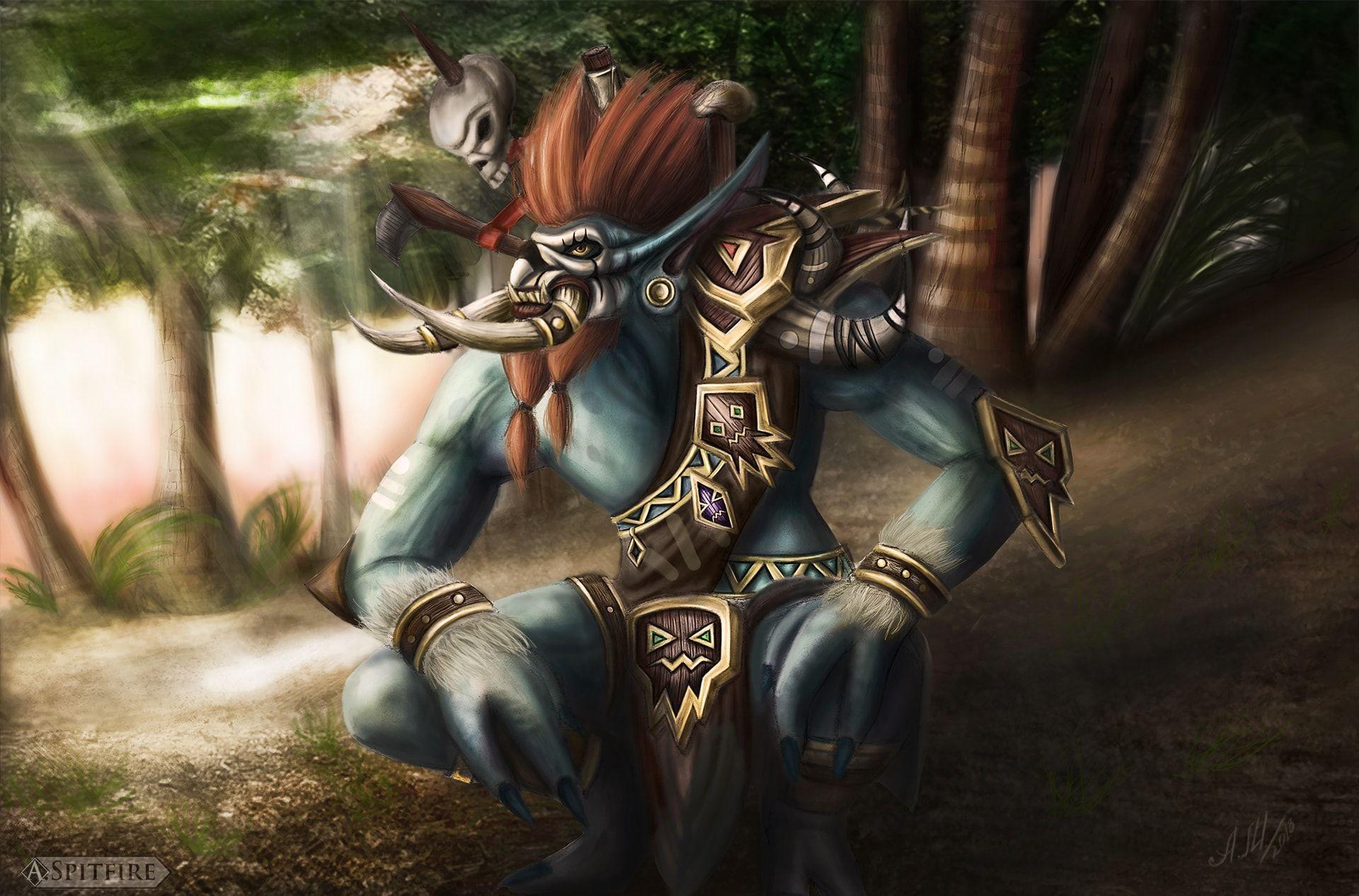 WOW: Vol'jin HD Desktop Wallpaperwallpaper.net