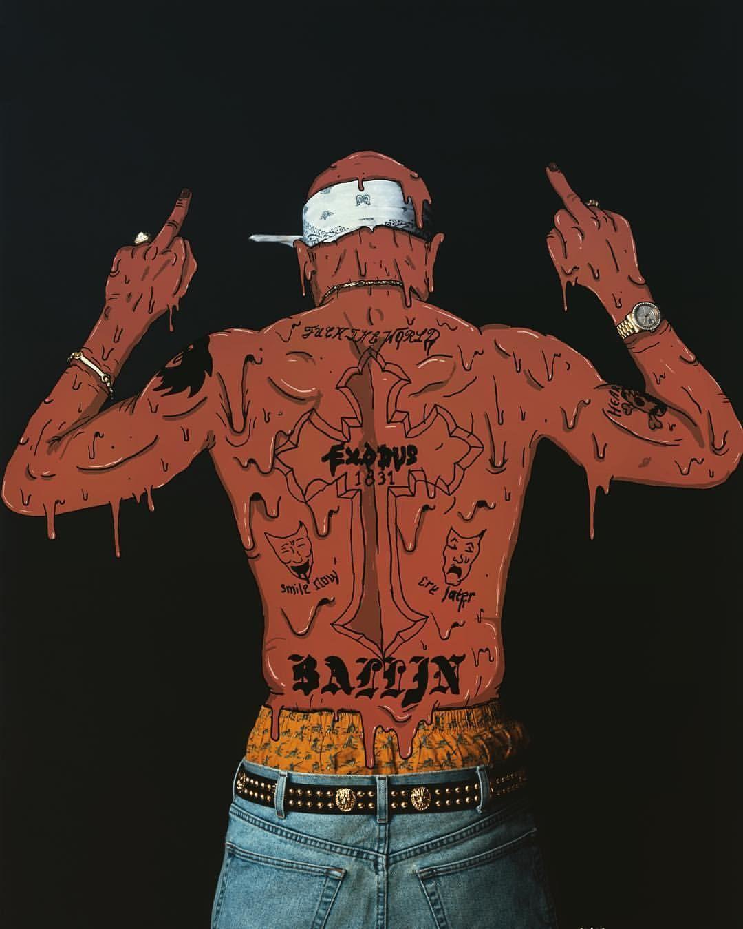 Tupac X #tupac #chimodu #deladeso. Tupac art, Rapper art