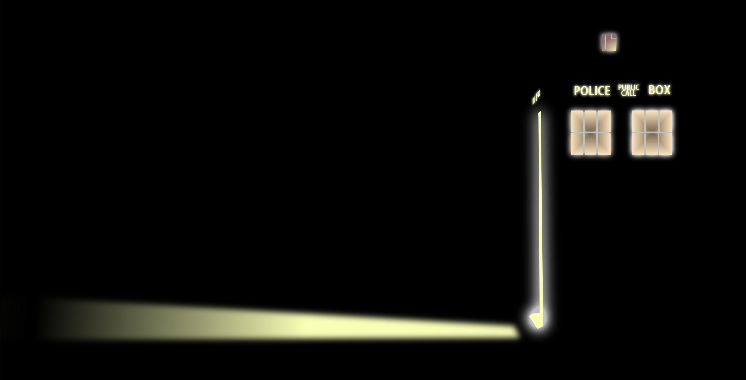 A very simple TARDIS wallpaper I made