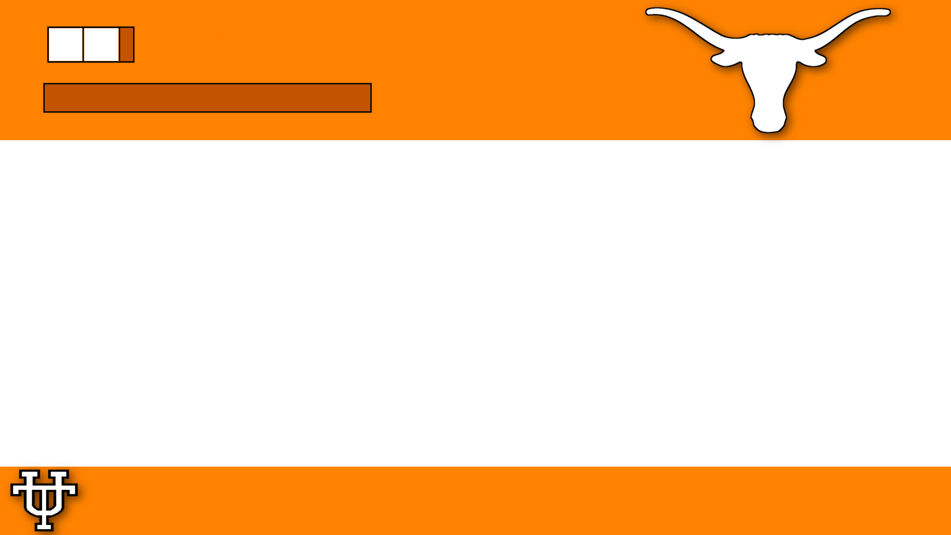 Texas Longhorns background I'm making for my Xbox One background