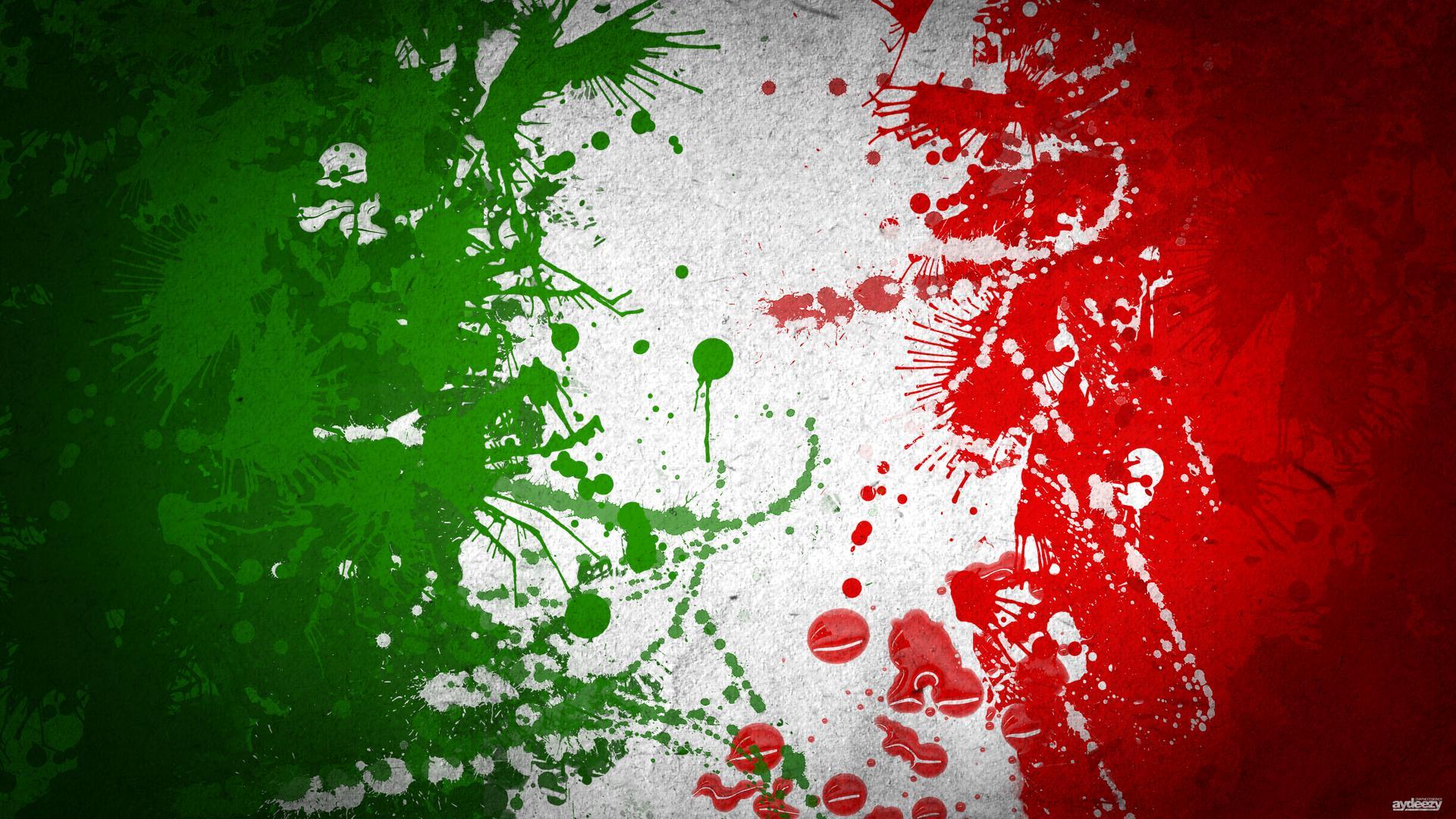 Italian Flag Wallpaper