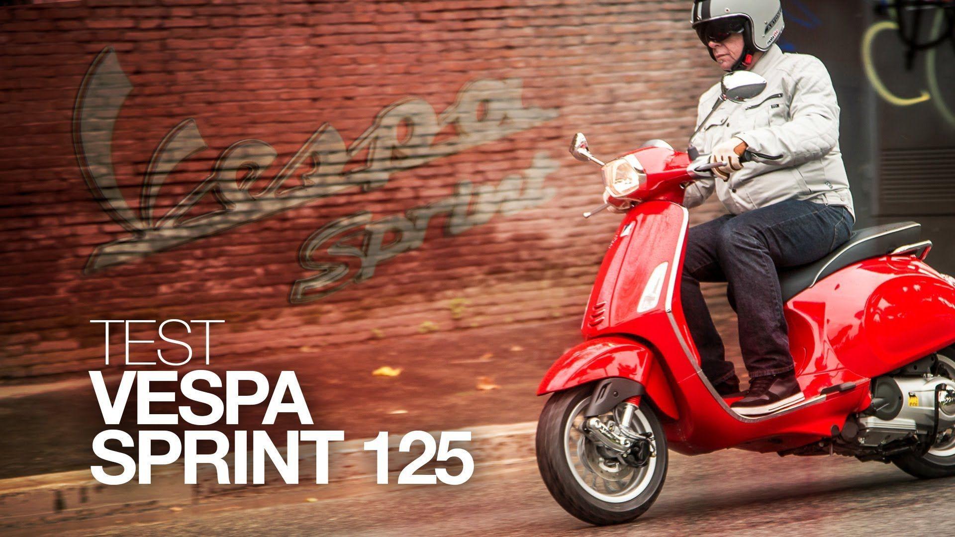 TEST. VESPA SPRINT 125, Sprint mieux que Sport ? Essai Vespa