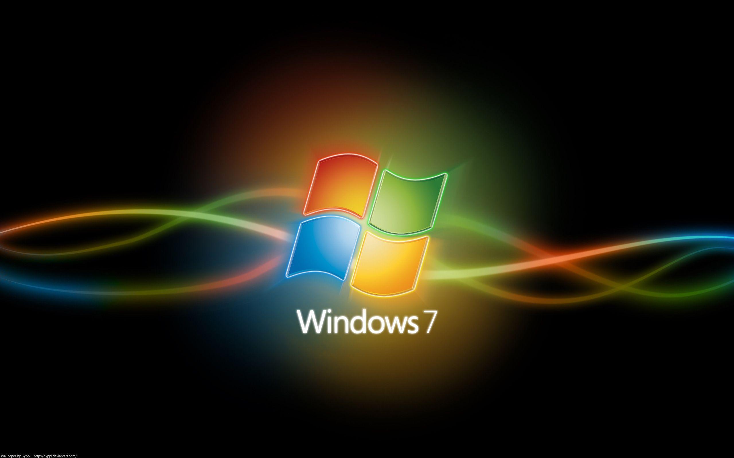 Dark Windows 7 HQ Wallpaper