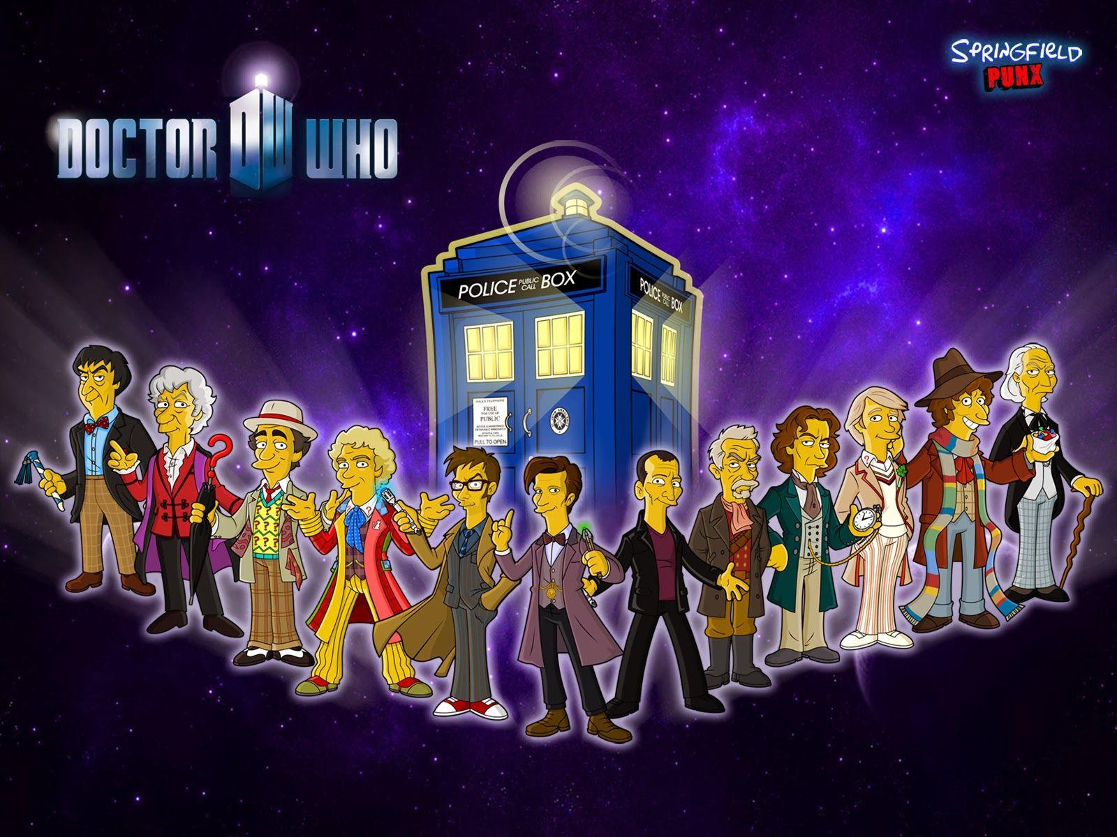 Springfield Punx: New Doctor Who Wallpaper!