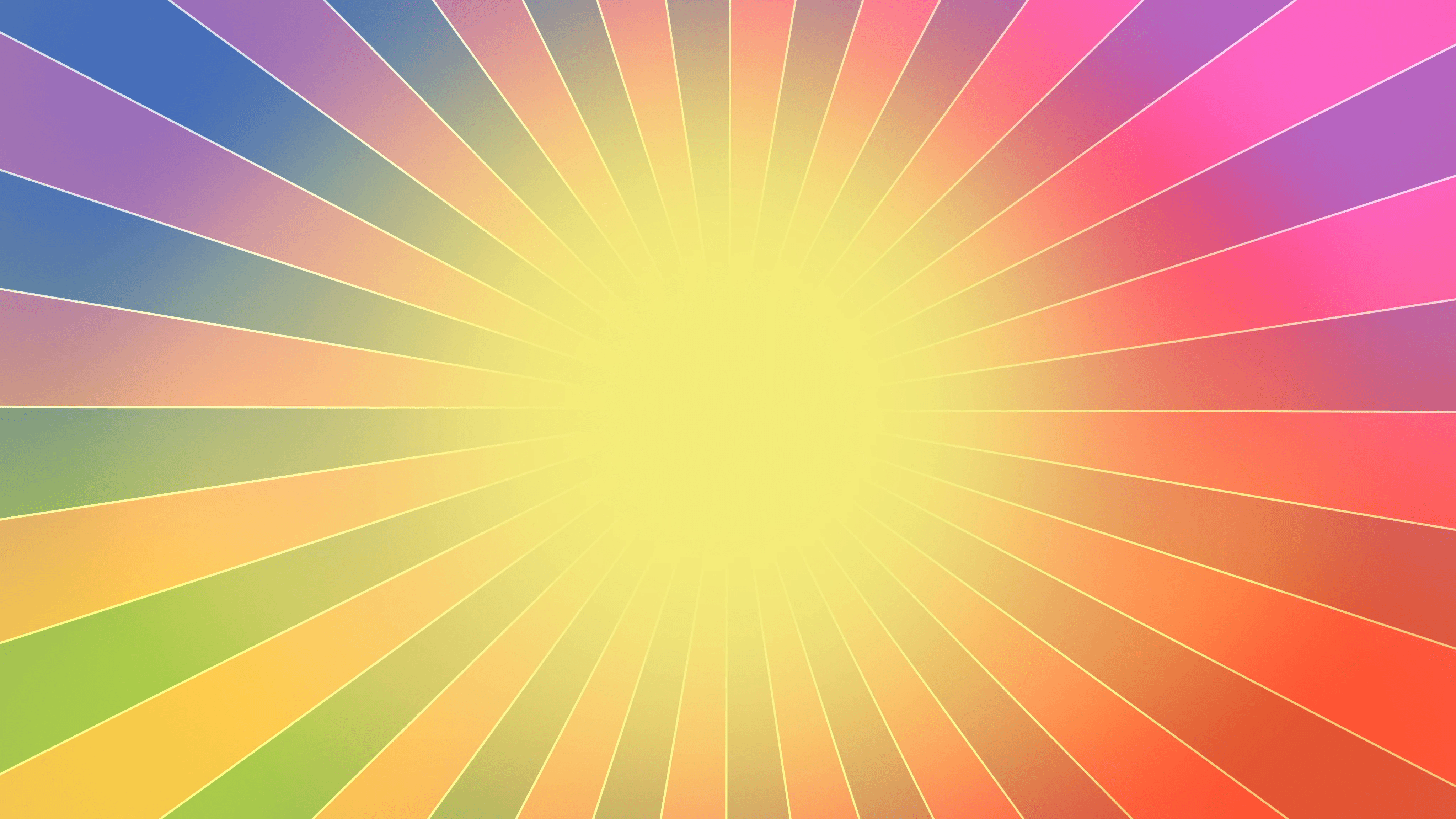 Rainbow Burst vector background, Cartoon Background with space