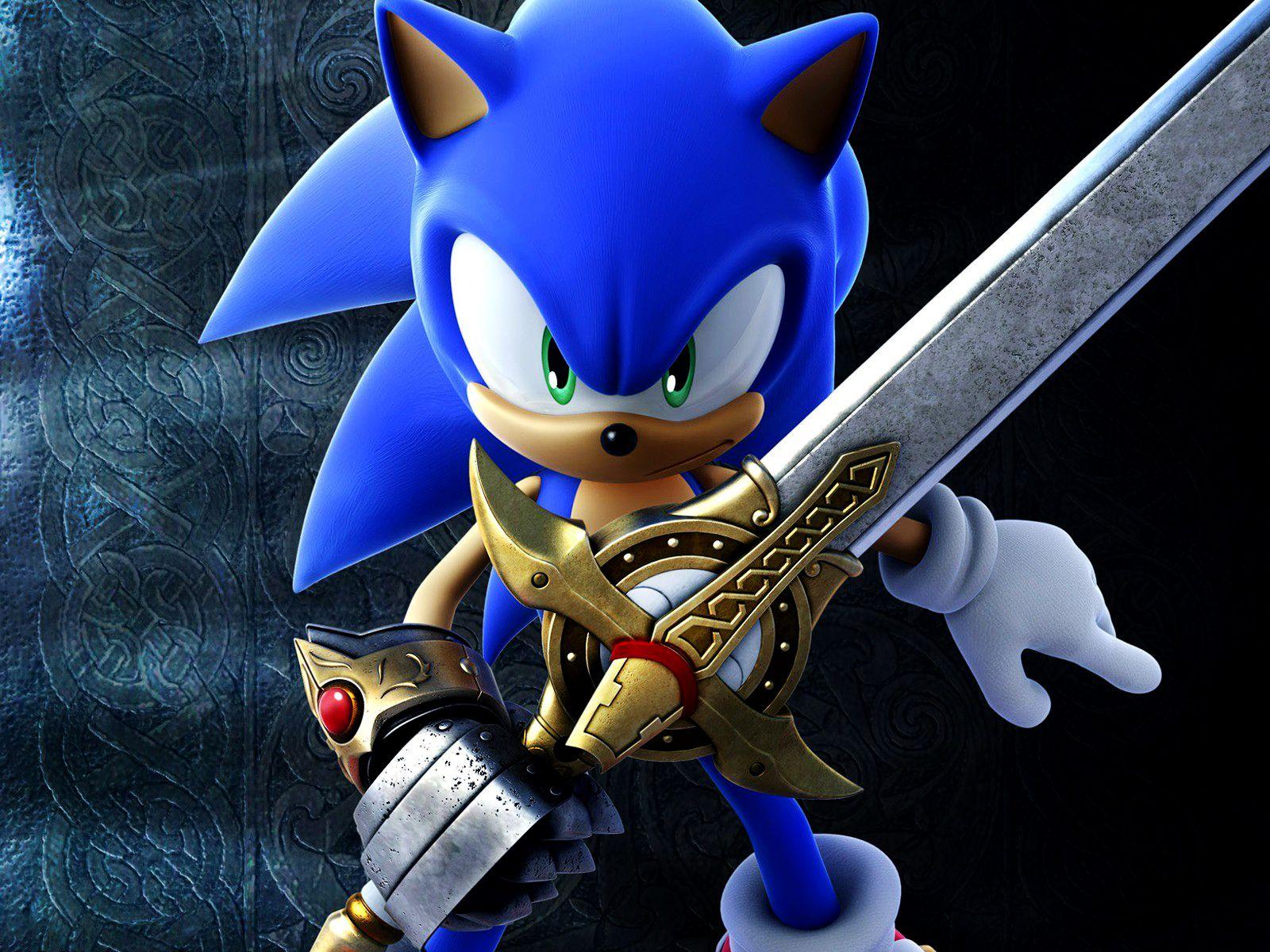 Sonic The Dark Knight 3D Wallpaper High Quality