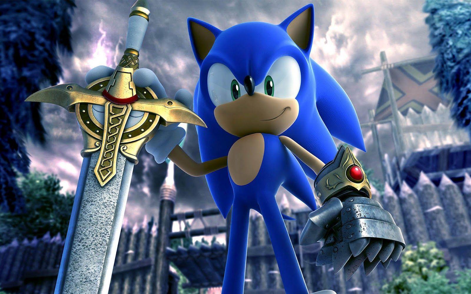 3D Sonic the Hedgehog wallpaper Achtergrond Wallpaper. youssef