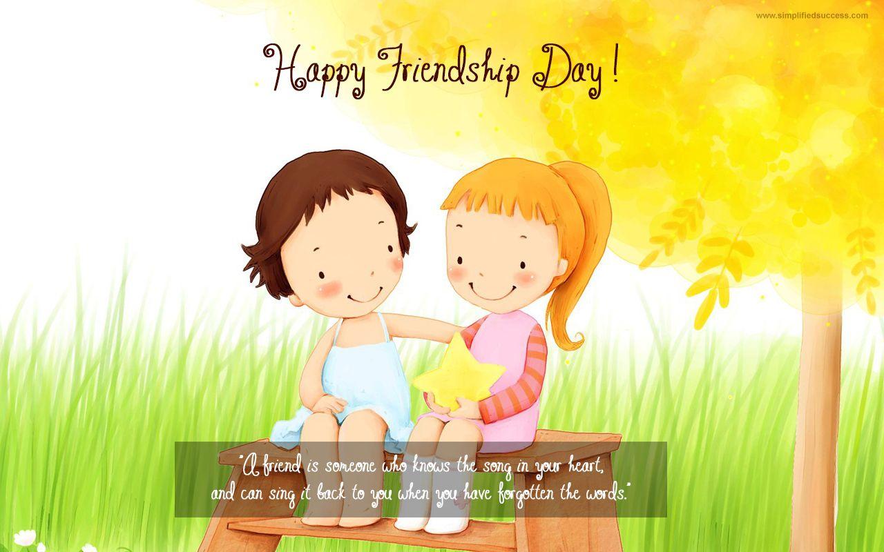 Happy Friendship Day 2014 Wallpaper free Download, Download free