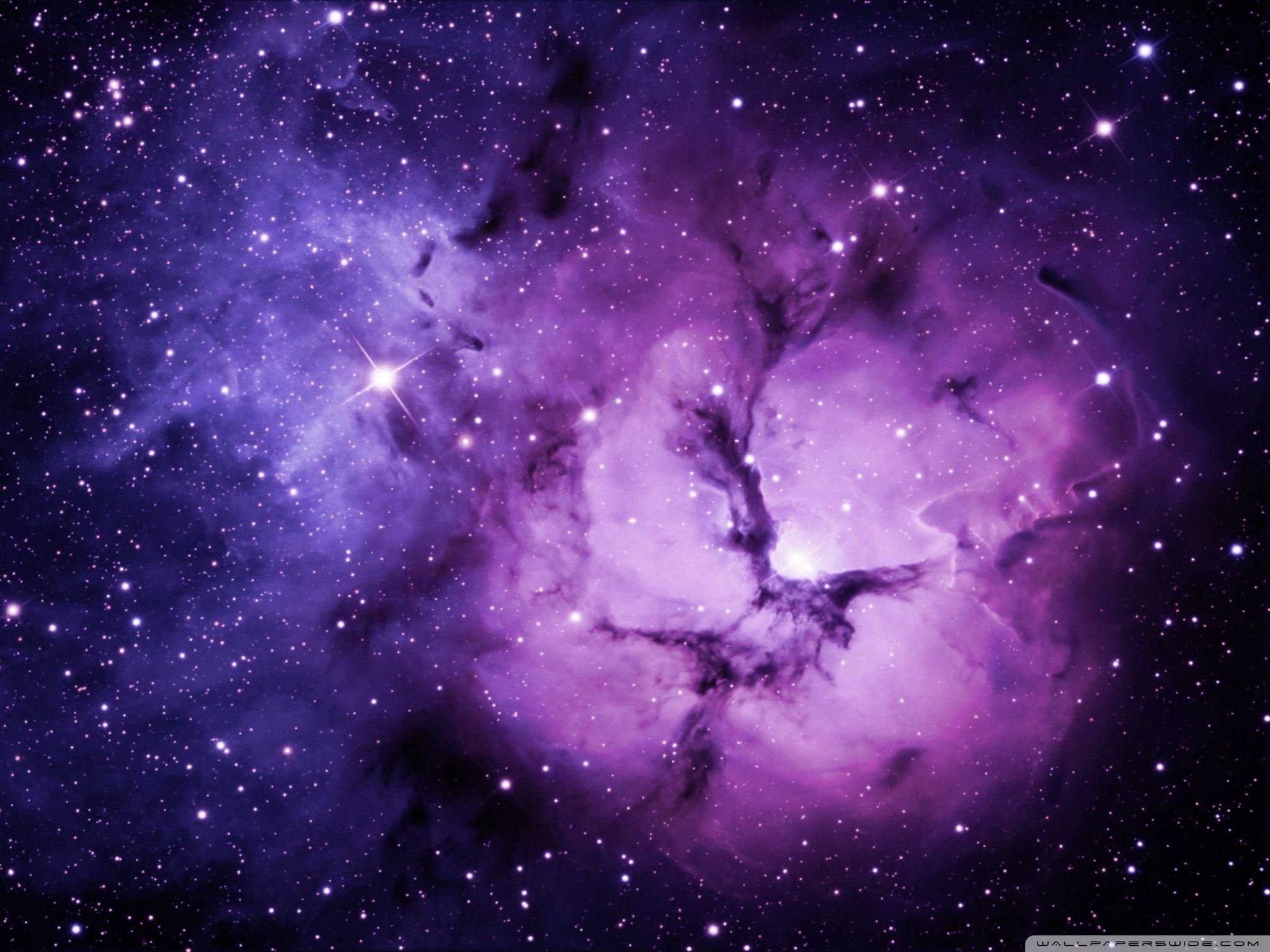 Purple Nebula ❤ 4K HD Desktop Wallpaper for 4K Ultra HD TV • Tablet