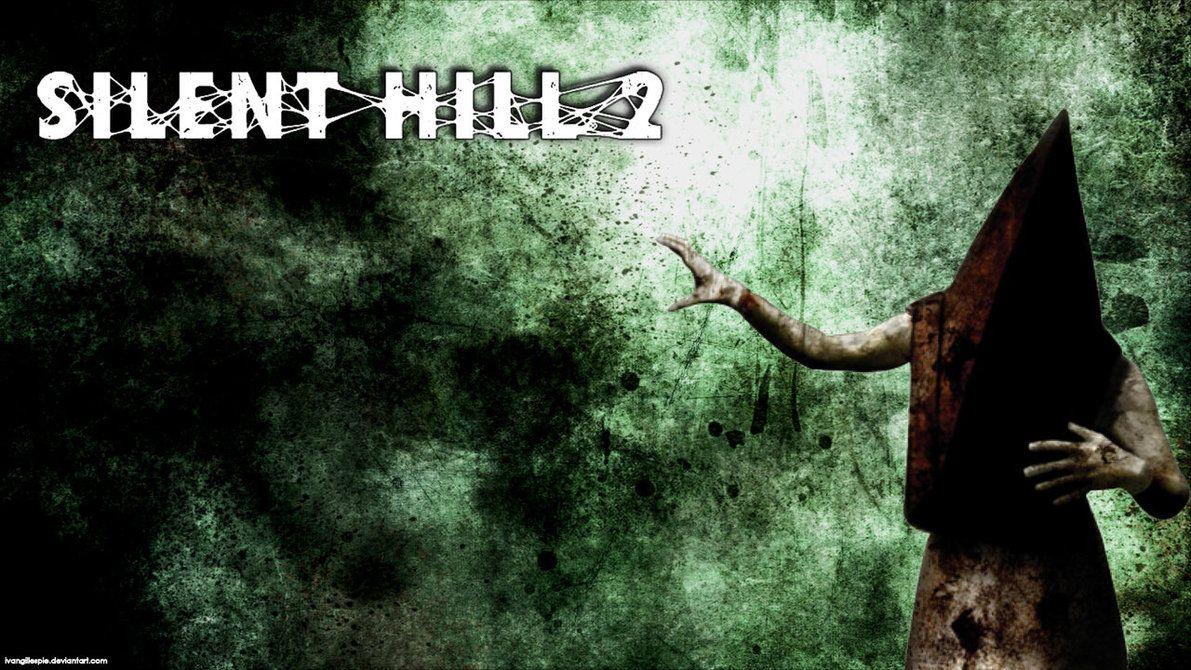 Silent Hill 2 Head Simple Wallpaper