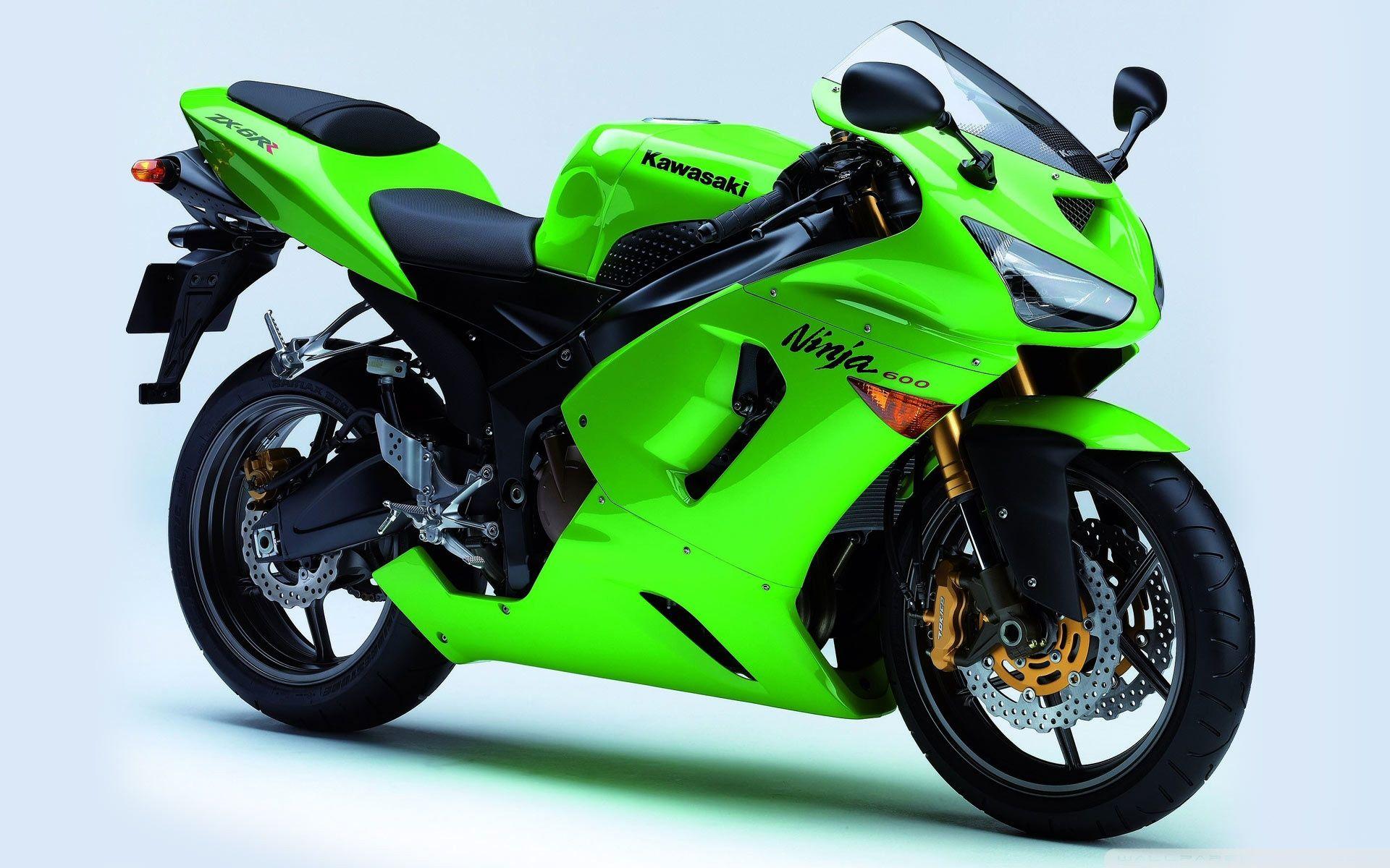 Kawasaki Ninja ZX 6RR Ultra HD Desktop Background Wallpaper for: Widescreen & UltraWide Desktop & Laptop