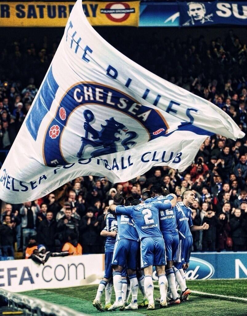 Chelsea FC. Keep the blue flag flyin' high, Chelsea 'till I die