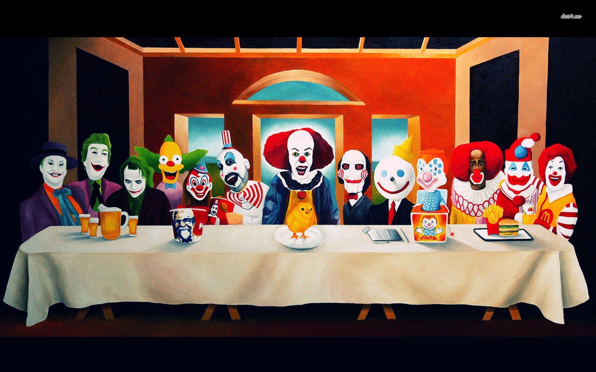 Clown Last Supper