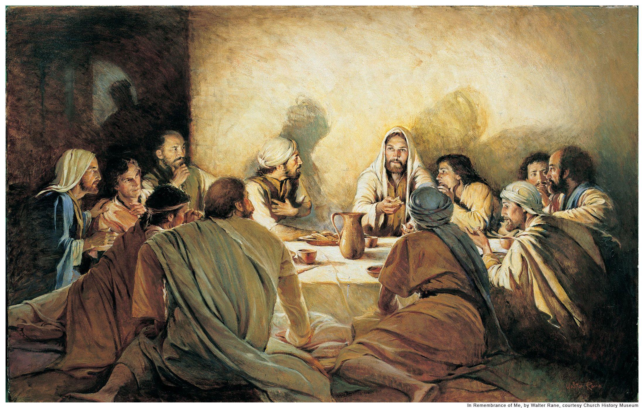 The Lord's Supper Wallpaper