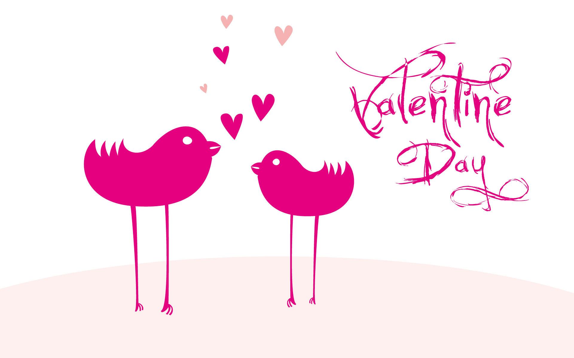 Cute Pink Happy Valentine Day Wallpaper HD Wallpaper. High