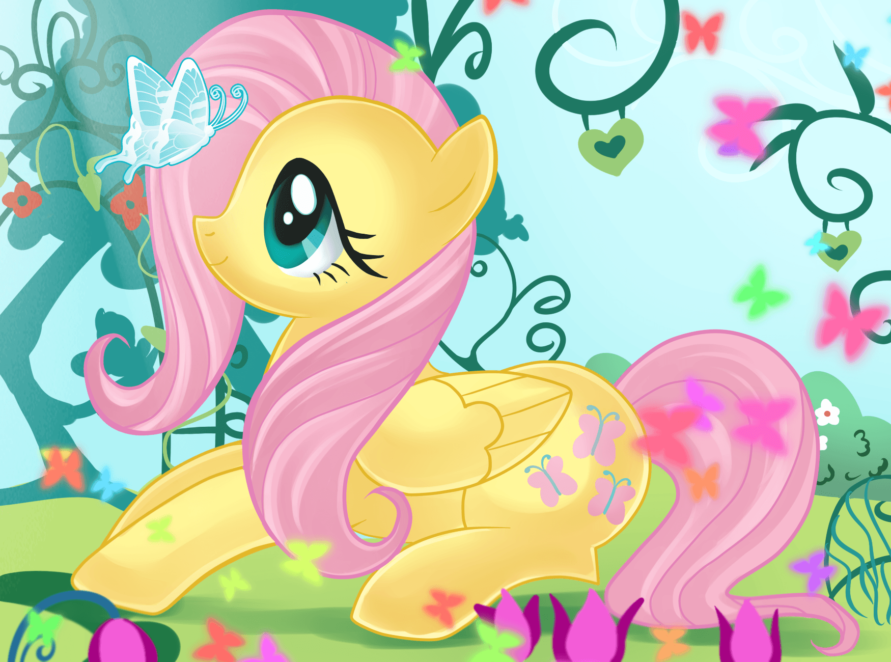 My Little Pony Fluttershy Wallpapers - Wallpaper Cave