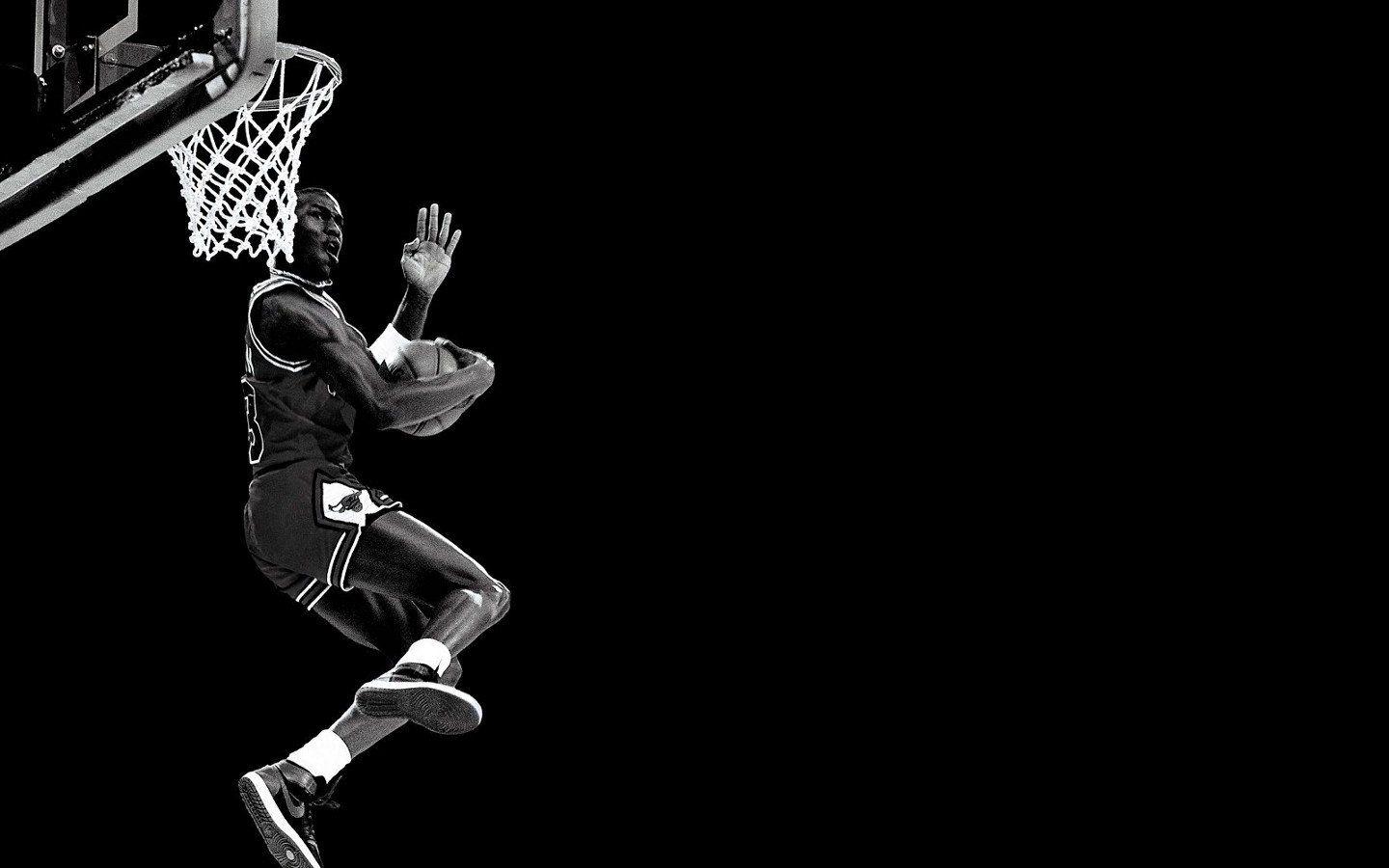 NBA Michael Jordan Basketball Slam Dunk Chicago Bulls Nike Air