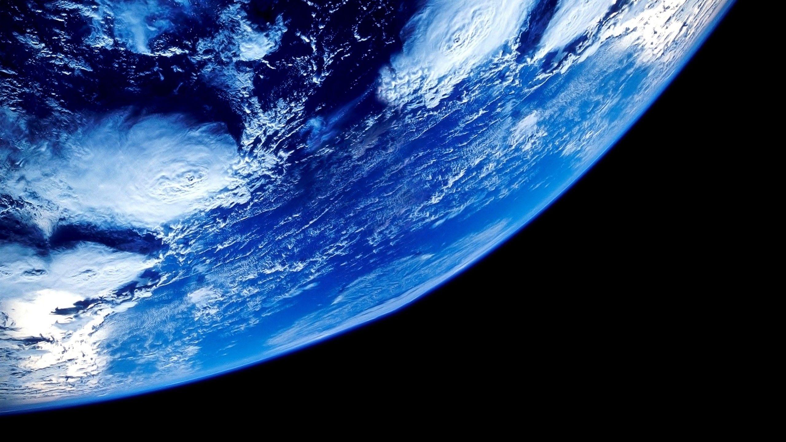 Ultra HD Earth Blue Planet Wallpaper of Earth 2560x1440