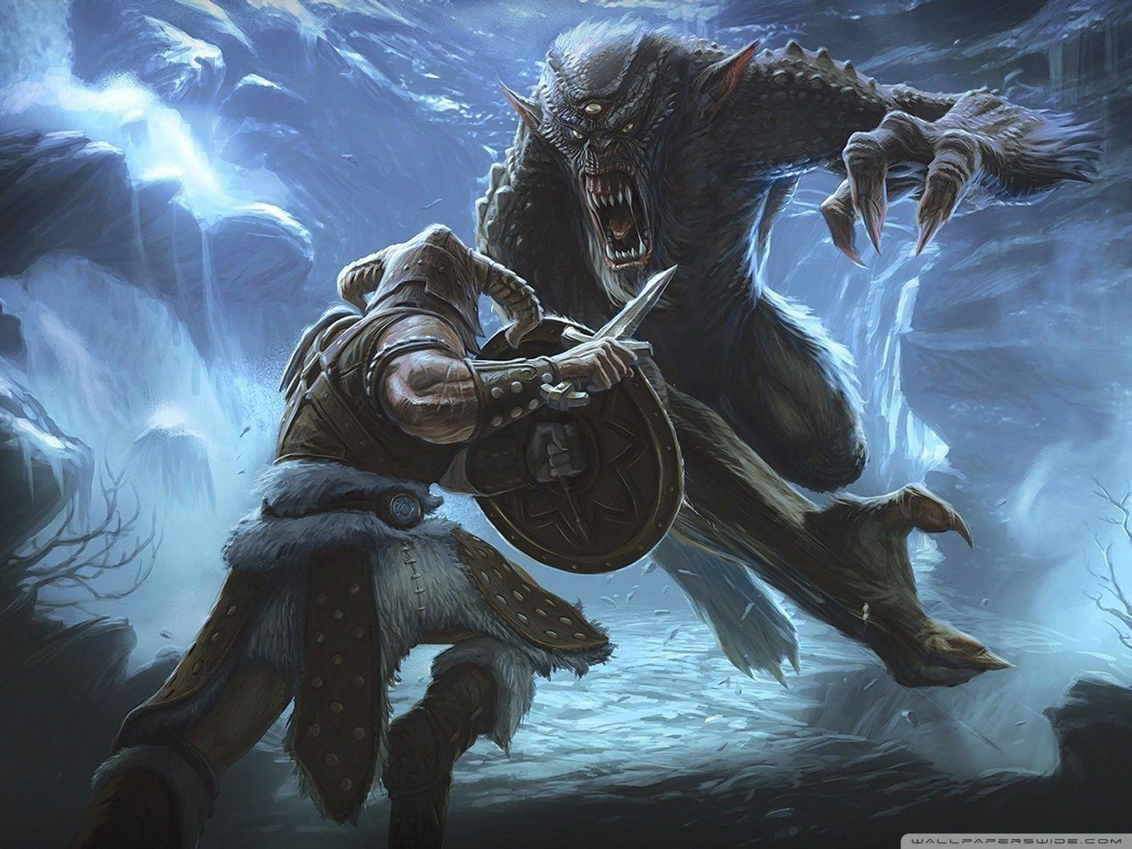 The Elder Scrolls V: Skyrim ❤ 4K HD Desktop Wallpaper for