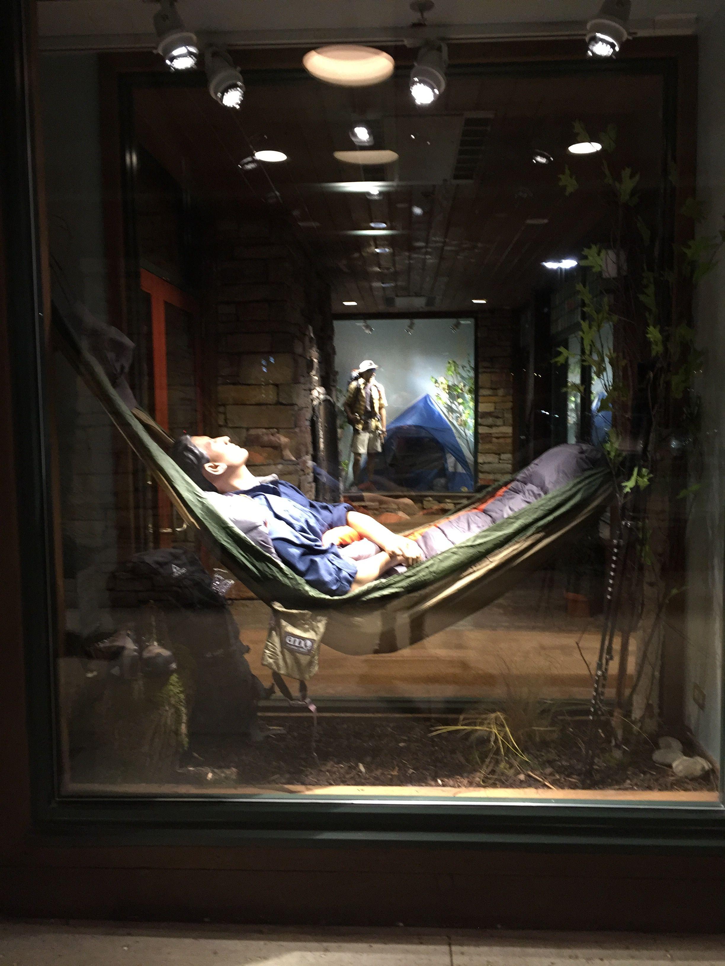 This is a display window at Bass Pro Shops Gurnee. The Theme is