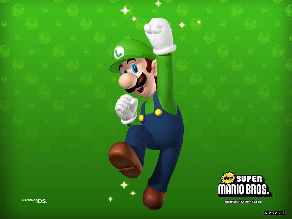 Luigi Wallpaper Mario Bros Wallpaper. Video Juegos