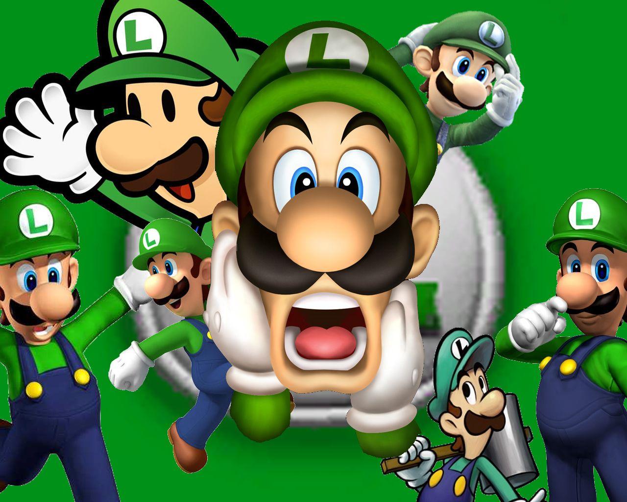 Luigi Mario Bros Wallpaper. Nintendoooooo!