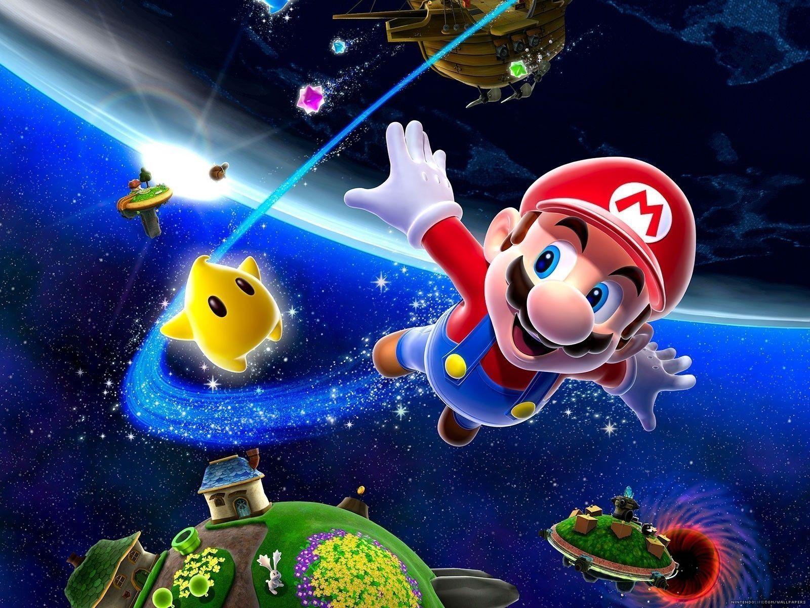 Mario and Luigi image Super Mario Galaxy HD wallpaper
