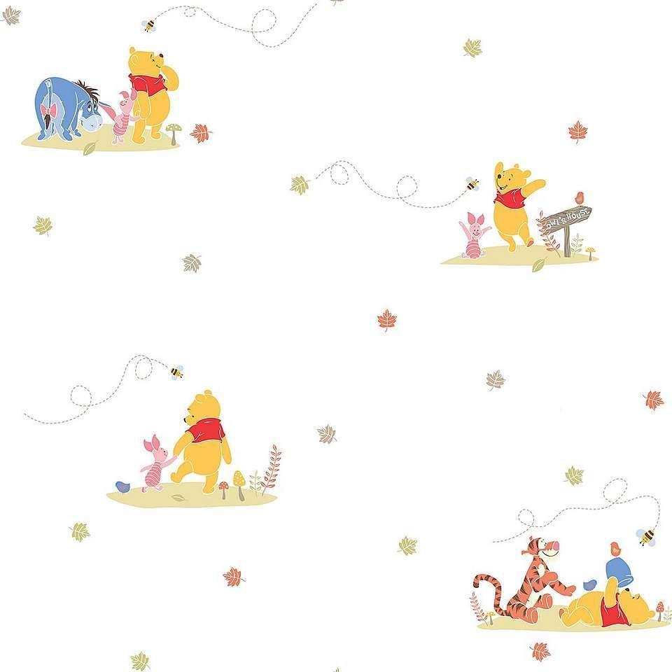 Disney Winnie The Pooh Wallpaper. Dunelm. Cartoon