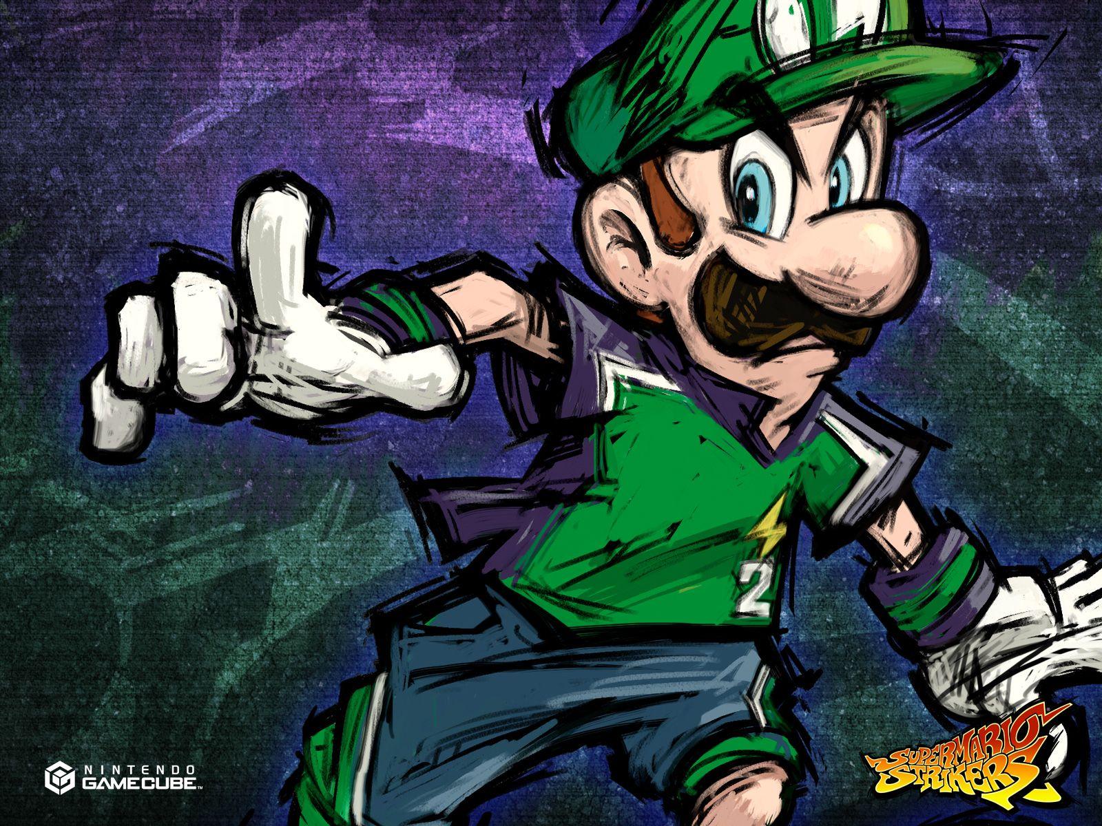 TMK. Downloads. Image. Wallpaper. Super Mario Strikers (GCN)