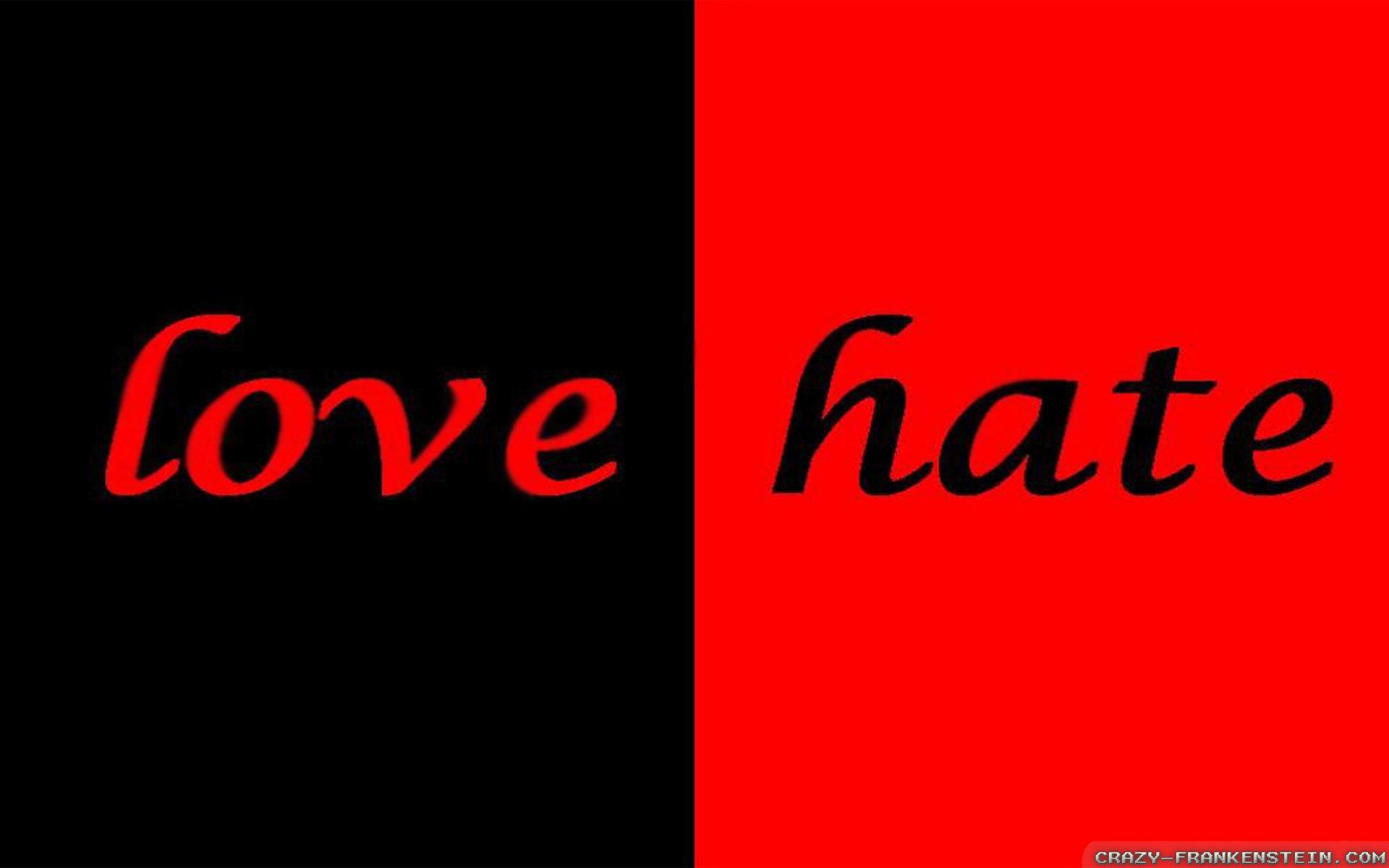 Love and Hate wallpaper 2