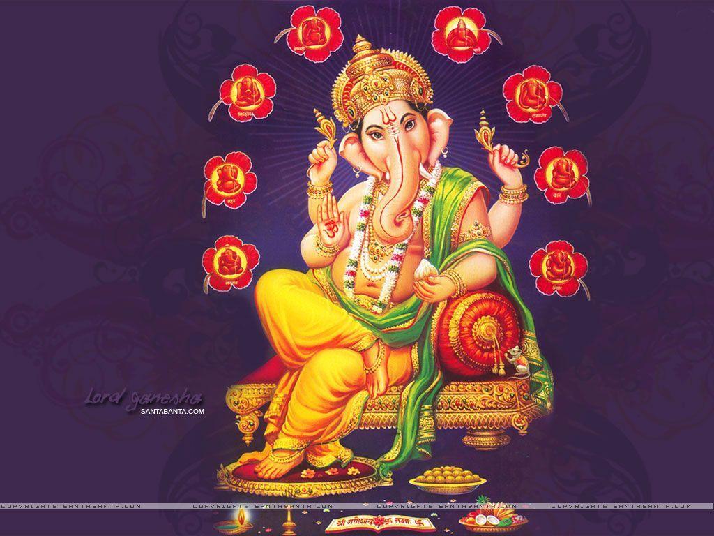 SantaBanta.com Ganesh Wallpaper Download. Lord Ganesha Wallpaper