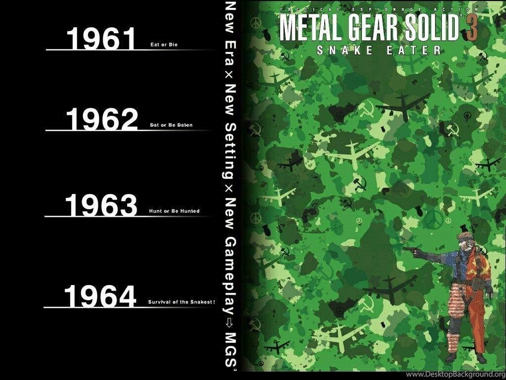 Wallpaper De Metal Gear Solid 3 Snake Eater Taringa! Desktop Background
