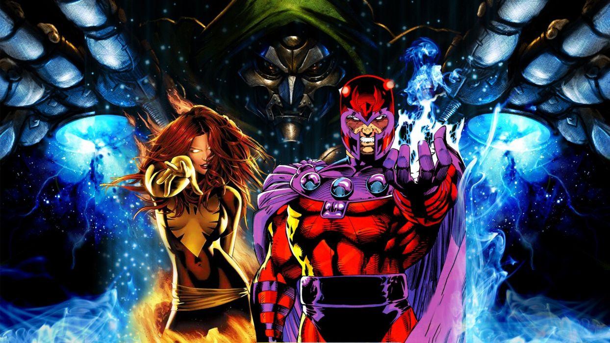 Video Games X Men Jean Grey Magneto Marvel Comics Dr_ Doom Marvel