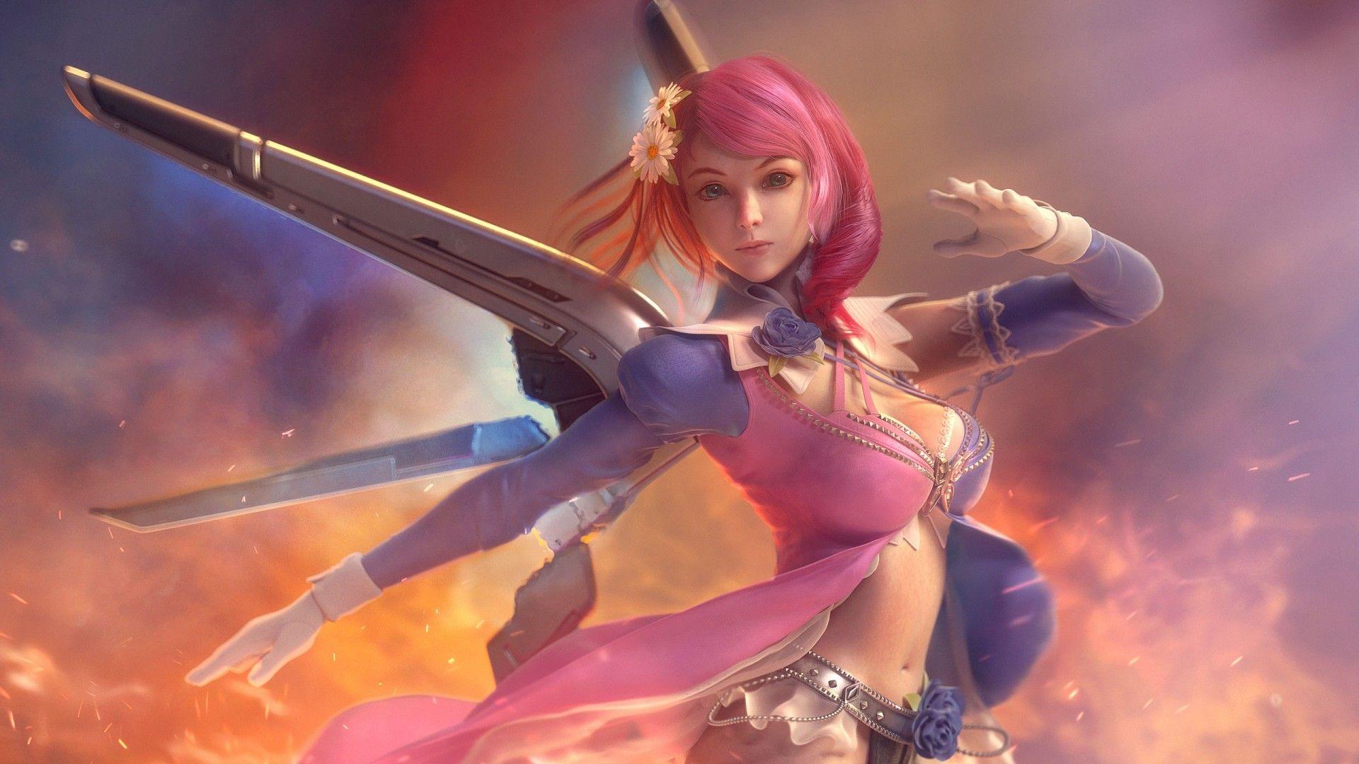 Wallpaper Alisa Bosconovitch, Tekken 7, Artwork, HD, Games
