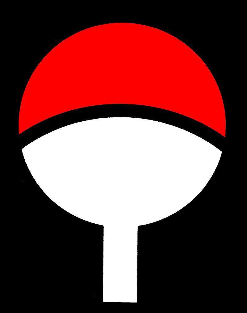 Uchiha Logo iPhone Wallpaper