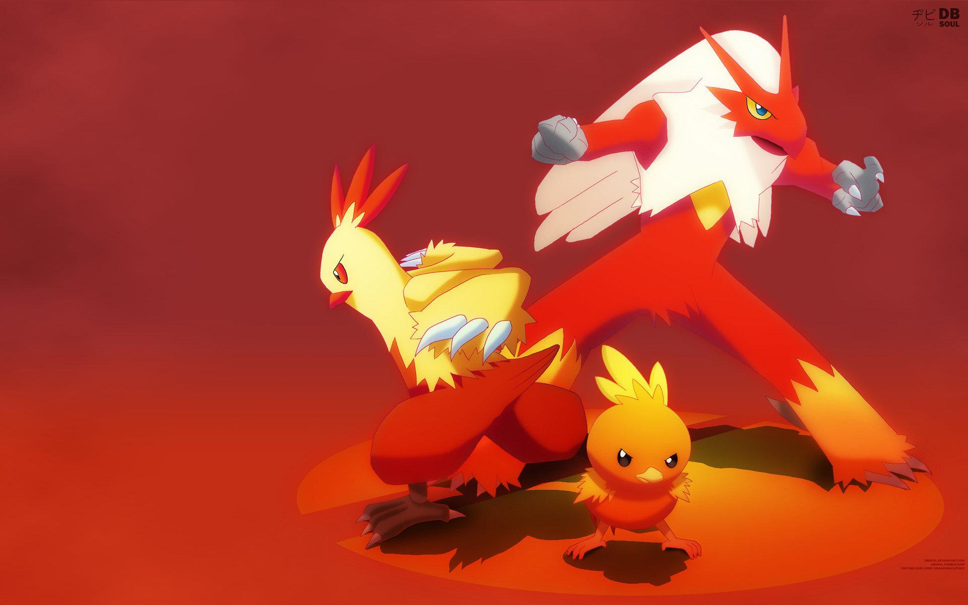 Blaziken (Pokemon) wallpaper HD for desktop background