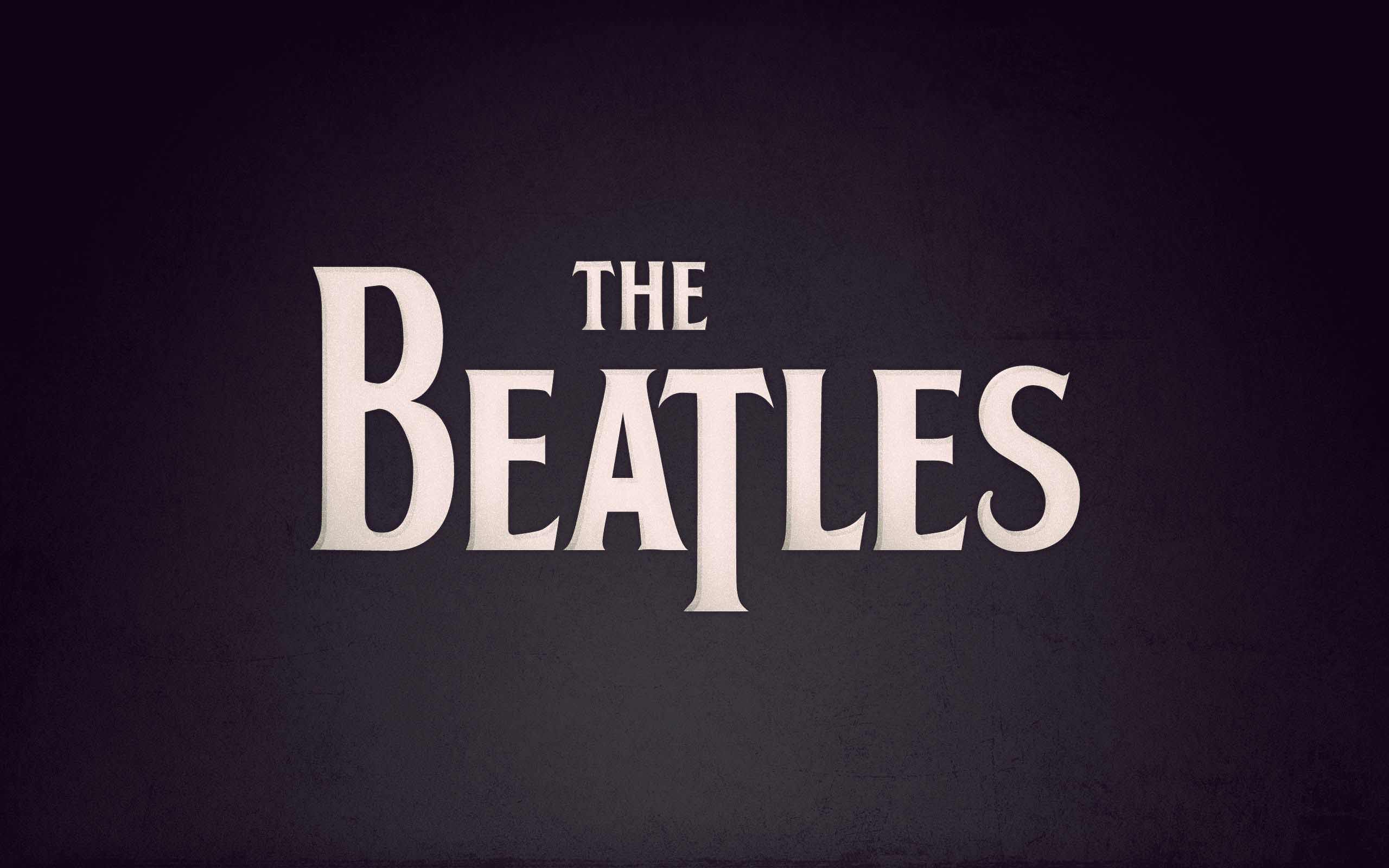 Music The Beatles Rock Logo Art Magnificent Wallpaper 2560x1600