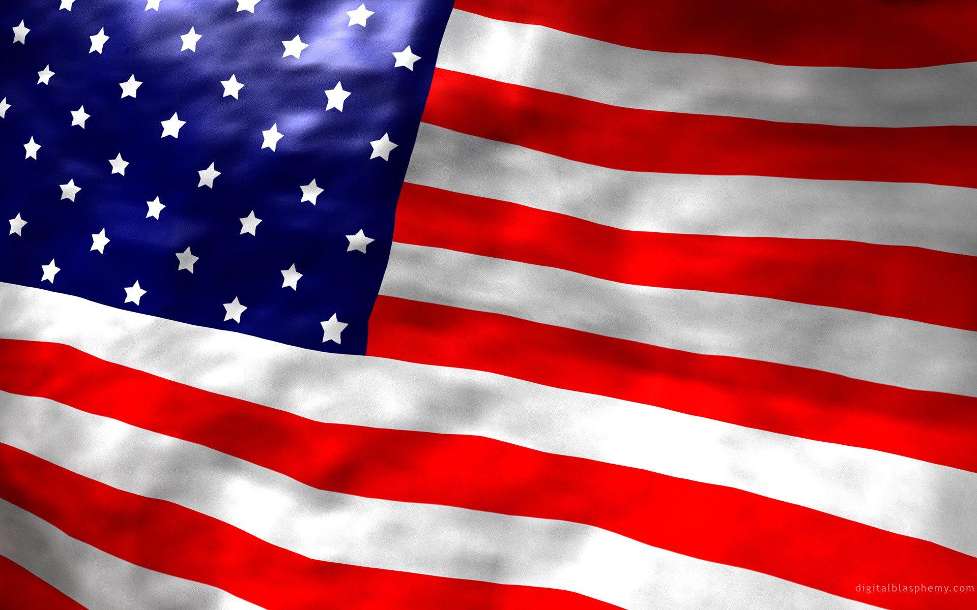 US Flag Wallpaper 1920 x 1200