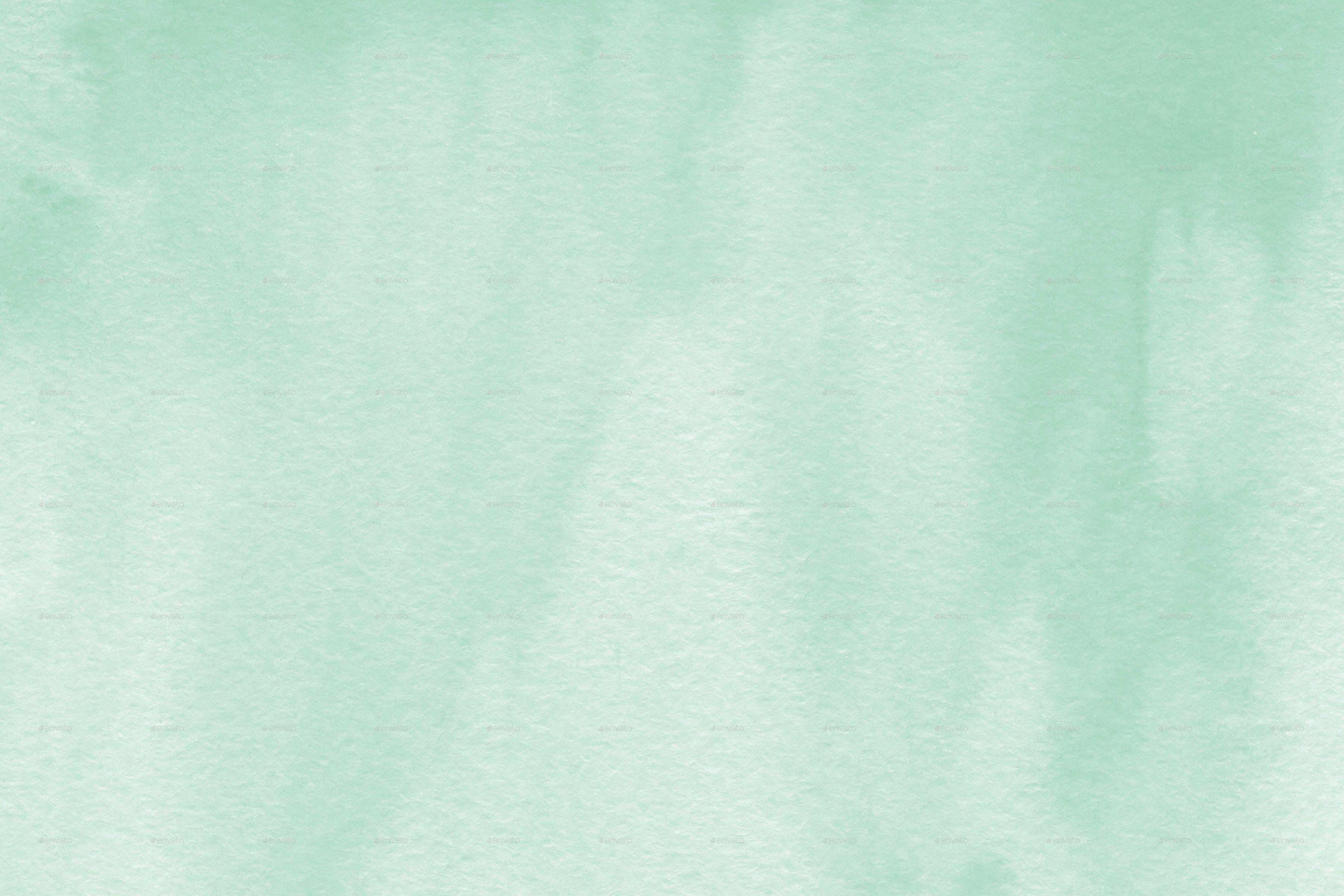 Mint Watercolor Background