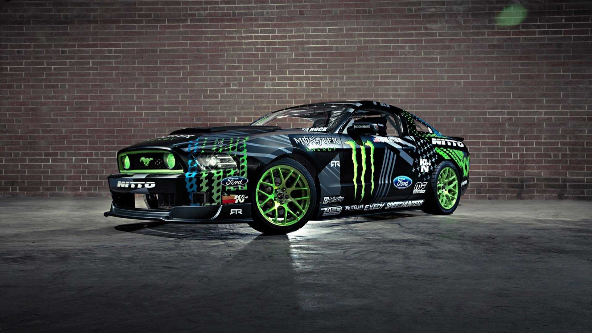 Monster Energy Car HD Wallpaper High Resolution Mpetition Ford Drift