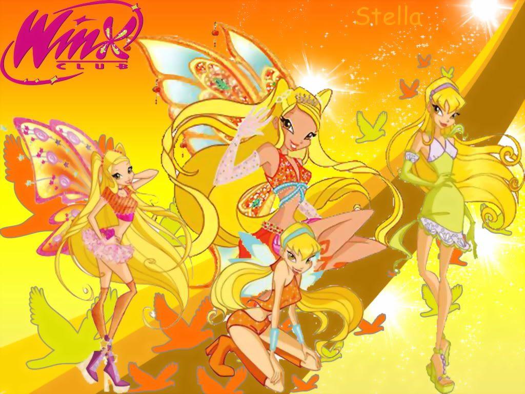 Winx Club Stella and The Gang image Stella all versions HD