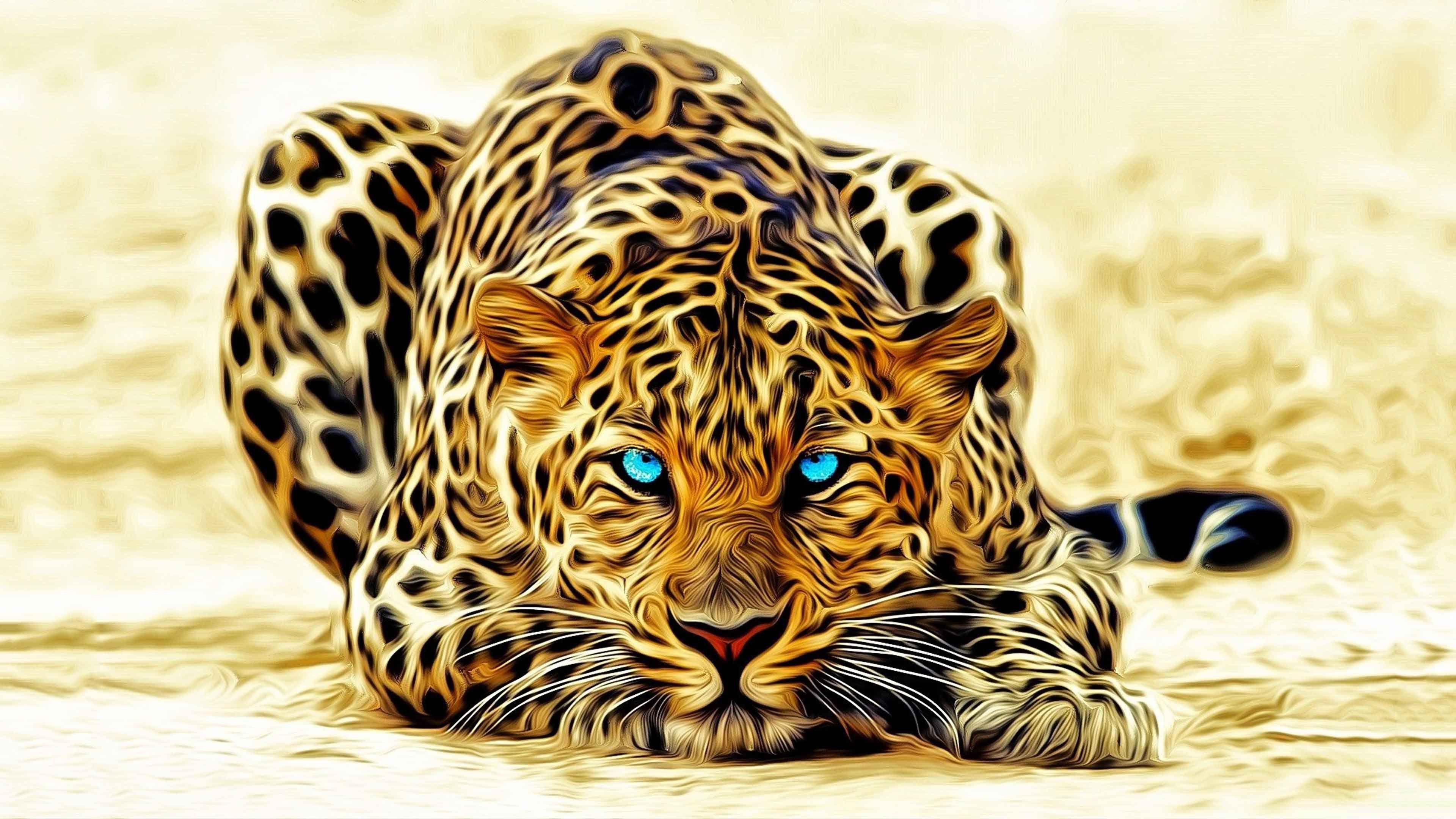 Best Animals 3D HD Tiger Wallpaper