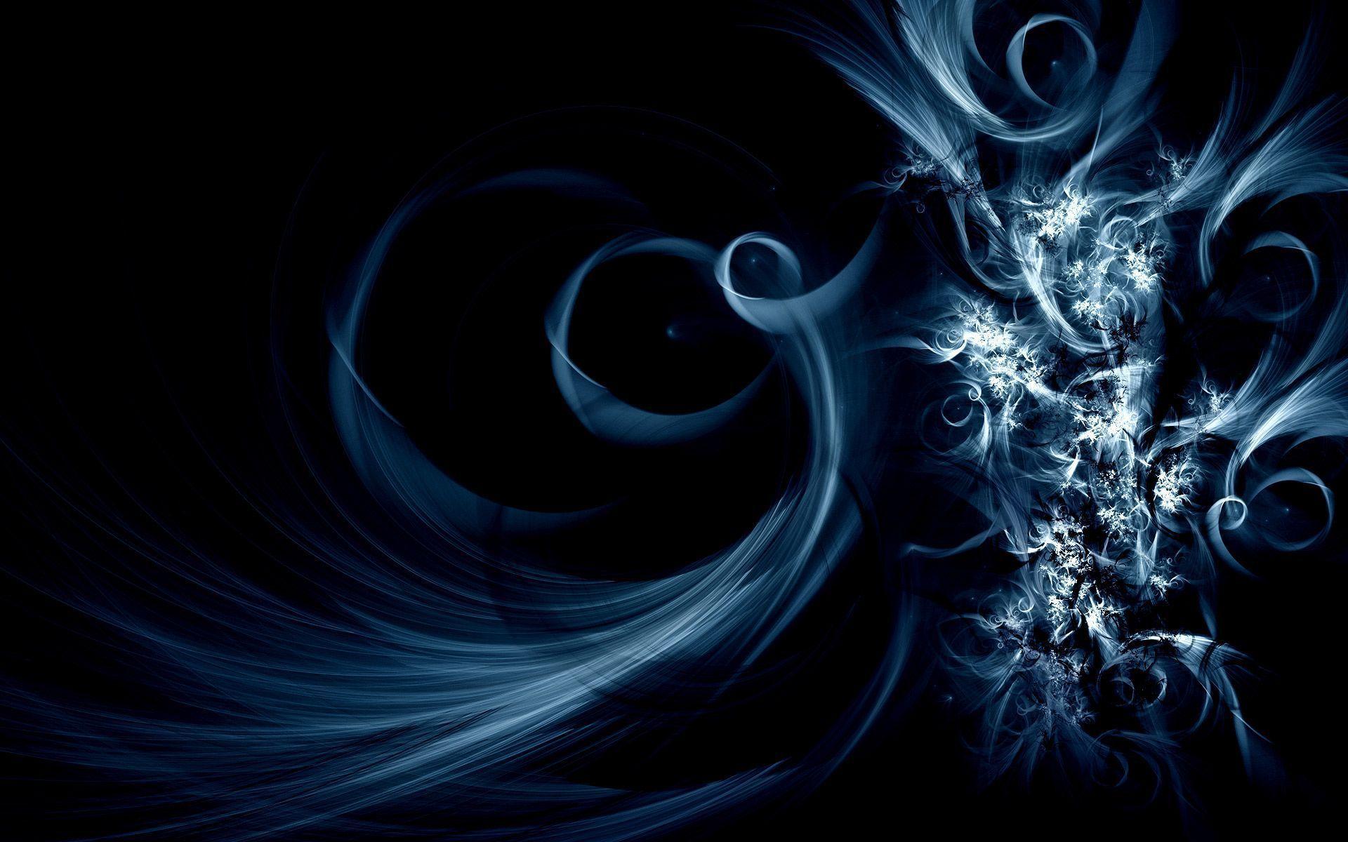 Abstract blue tunnels wallpaper PC en. wallpaper