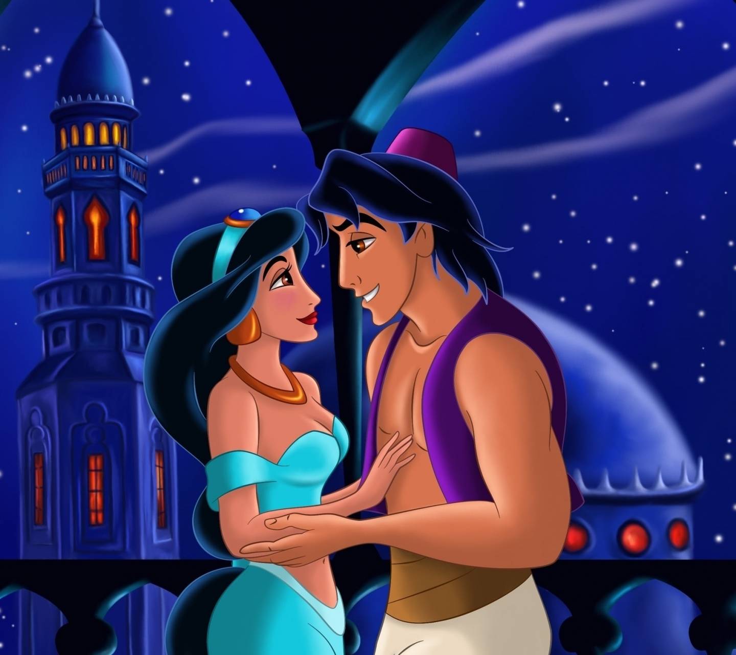 Download free aladdin jasmine wallpaper for your mobile phone