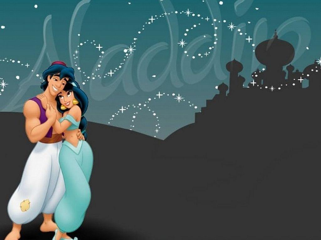 Aladdin and Jasmine image Aladdin And Jasmine HD wallpaper